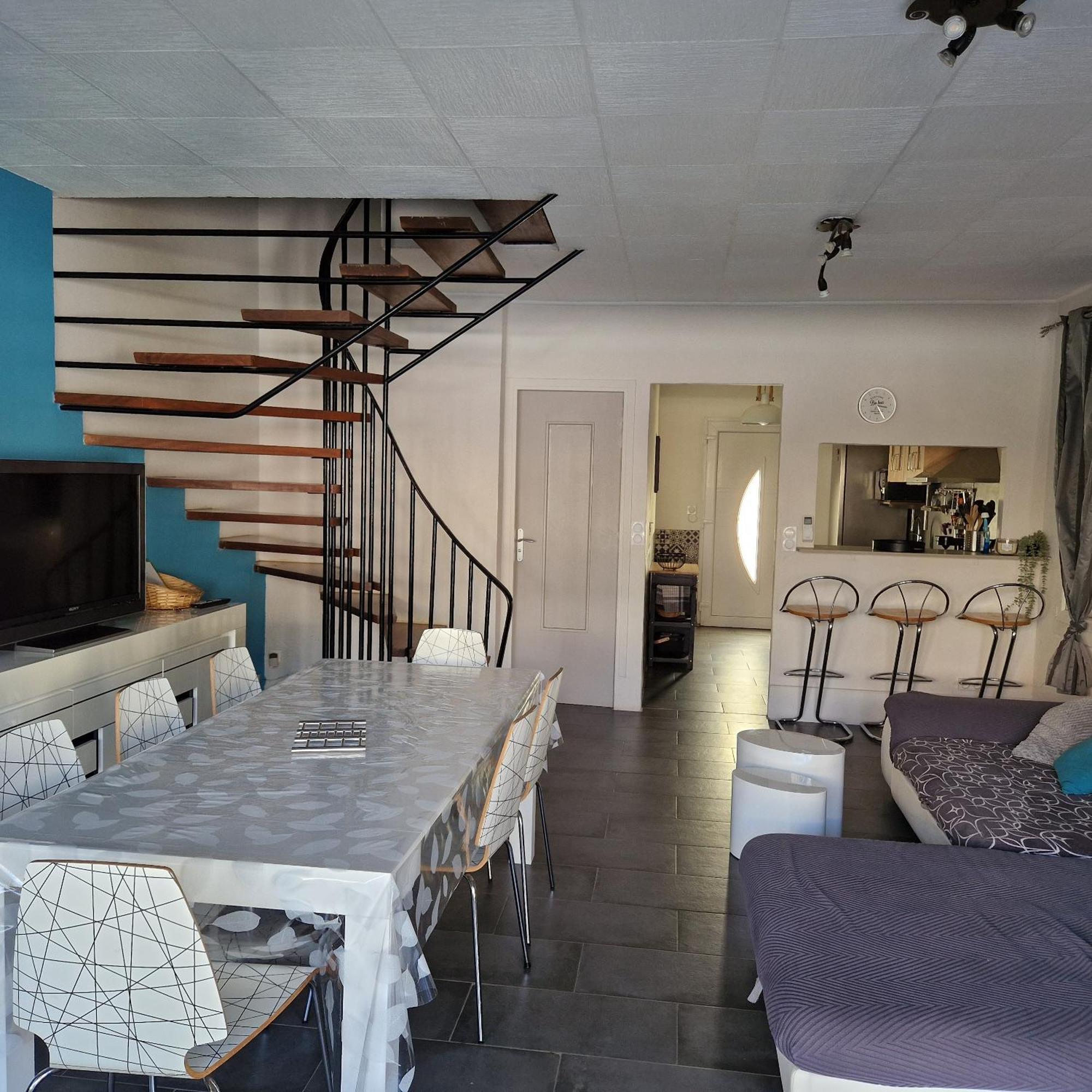 Location Bord De Mer, Villa De Vacances 6-8 Personnes - Jardin Valras-Plage Ngoại thất bức ảnh